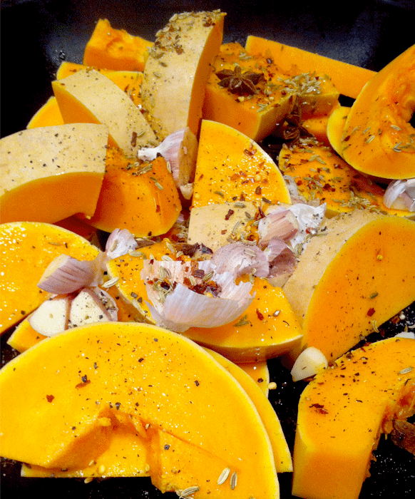 Roast butternut & fennel seed