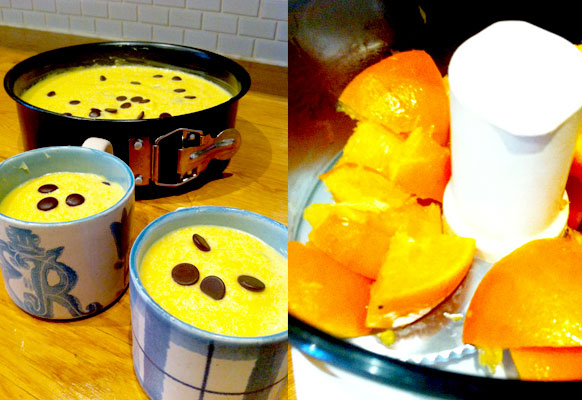 Making-Orange,-Almond-&-Choc-Cake