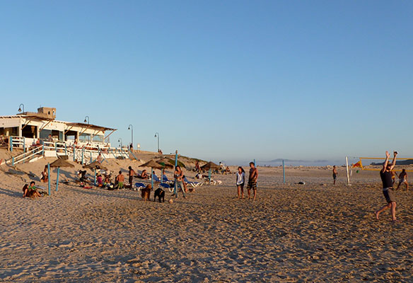 Los Lances beach, Tarifa: Chiringuito Bien Star Tarifa,-Beach