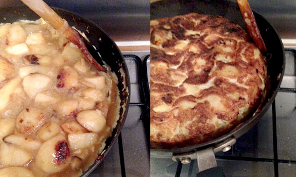 Tortilla (Spanish omelette). Wholesome Seduction.