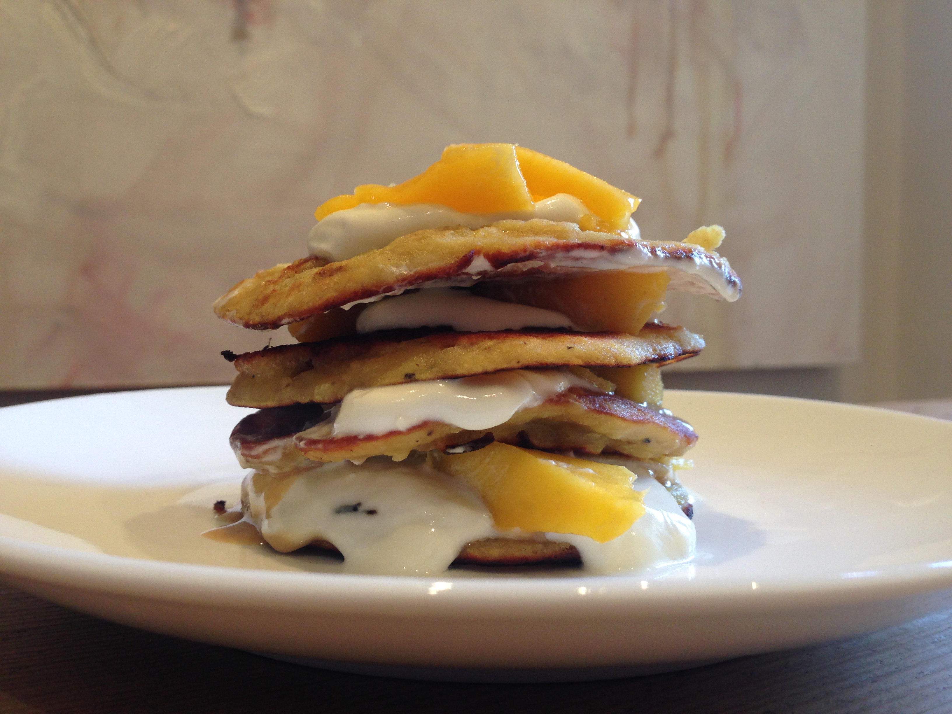 Brunch: coconut pancakes IMG_7257